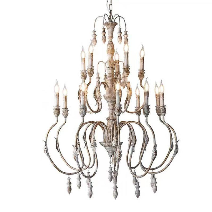 Rustic Chandelier in several sizes for Rooms and High Ceilings