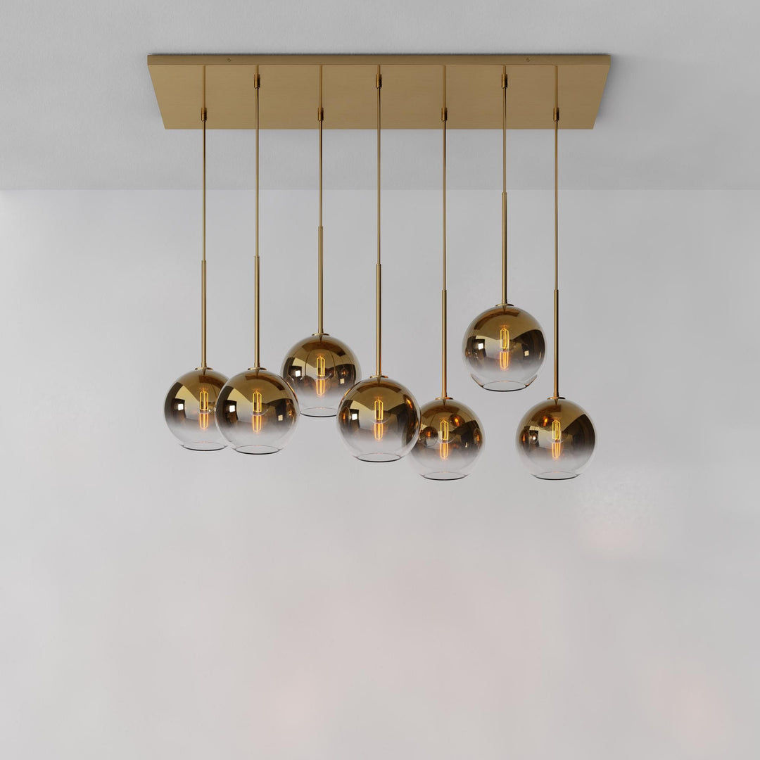 Contemporary Multi-Globe Pendant Light