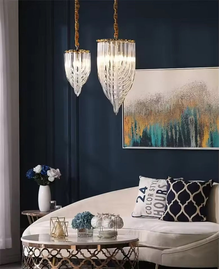Crystal Fringe Pendant Lights