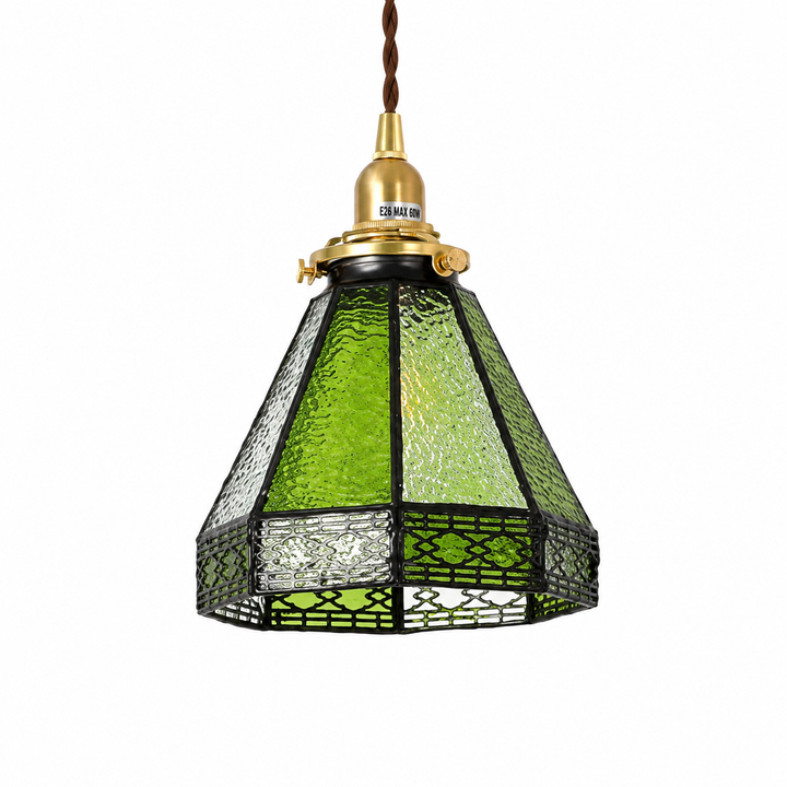 Green Tiffany Pendant Light