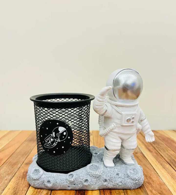 Astronaut Desk Organizer Decor