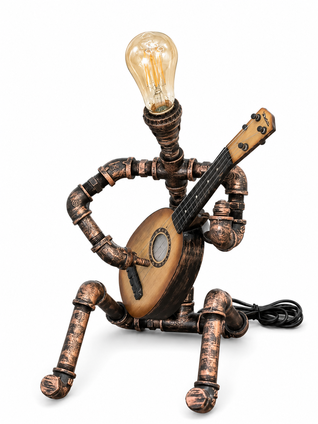 Maestro Industrial Guitar Lamp