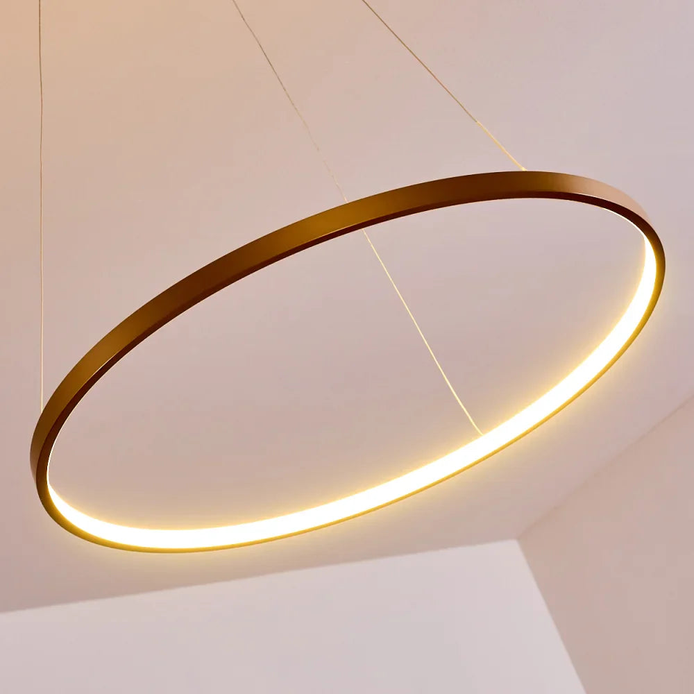 Modern Circular LED Pendant Light