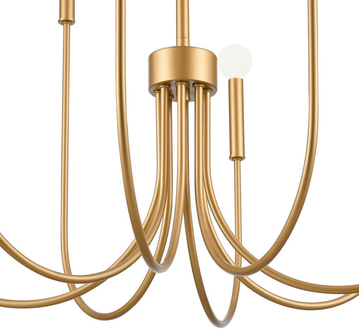 Black - Brass - Chrome- white  color Chandelier