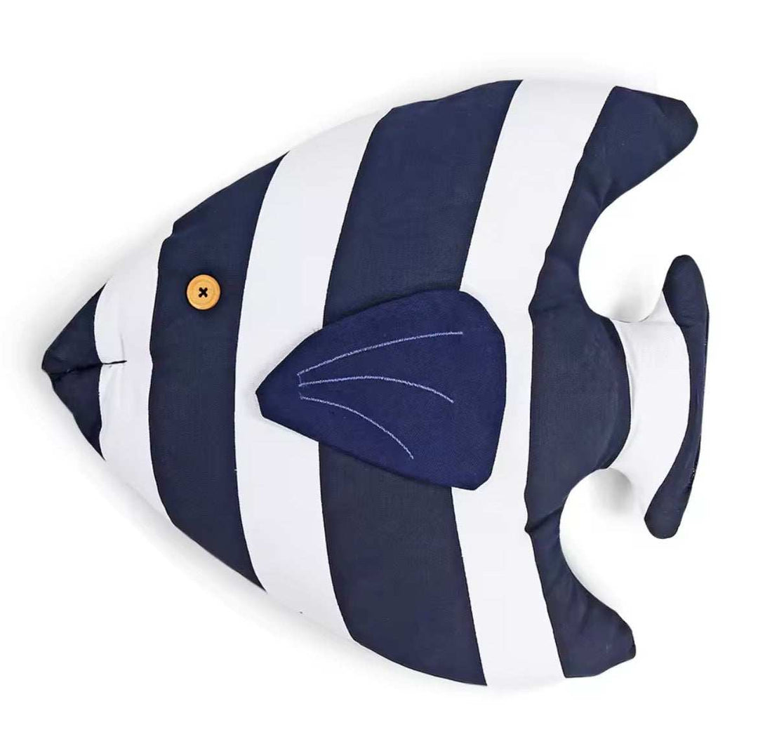 Striped Fish Cushion