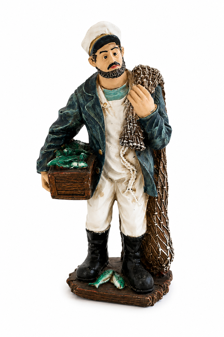 Fisherman Coastal Statue