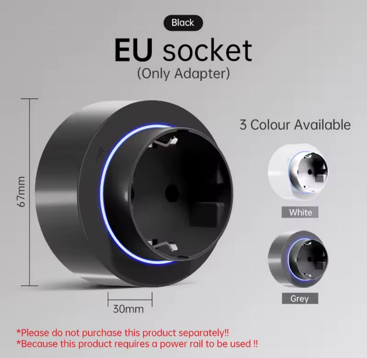 Universal Track Socket Adapter