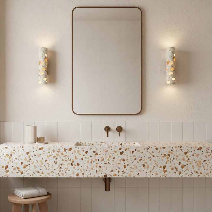 Speckled Terrazzo Wall Sconce