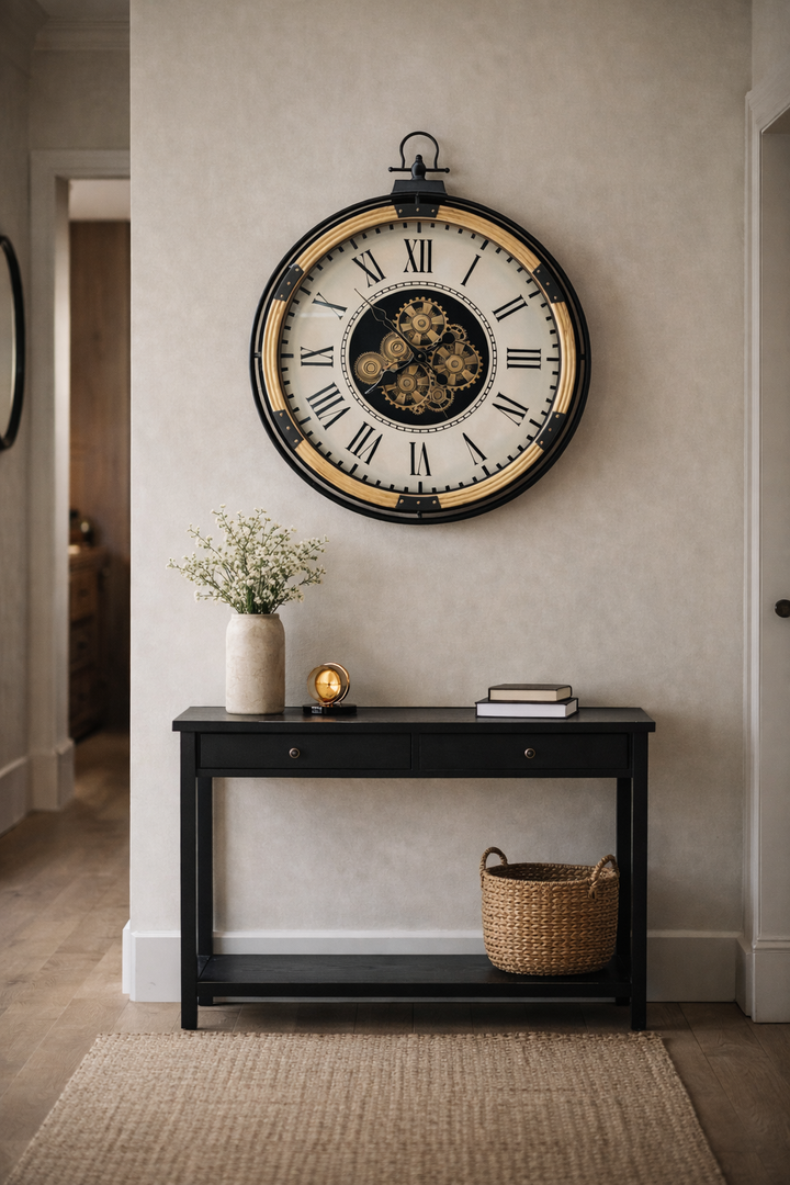 Vintage Gear Wall Clock