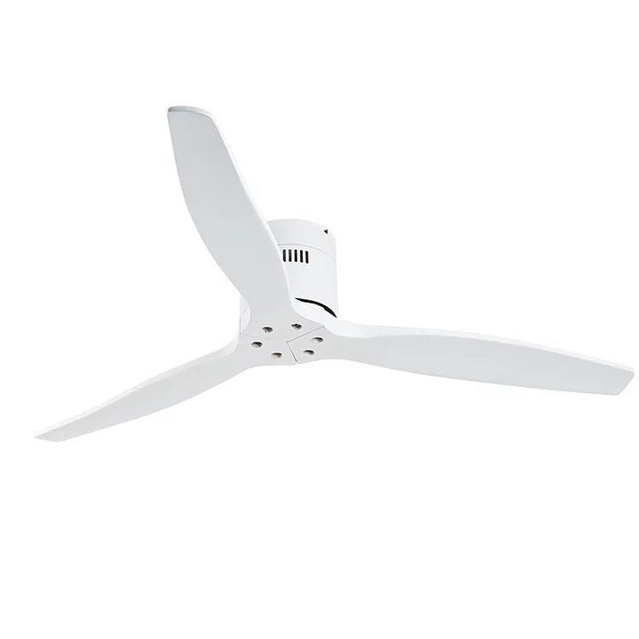 Modern White Ceiling Fan with Three Blades