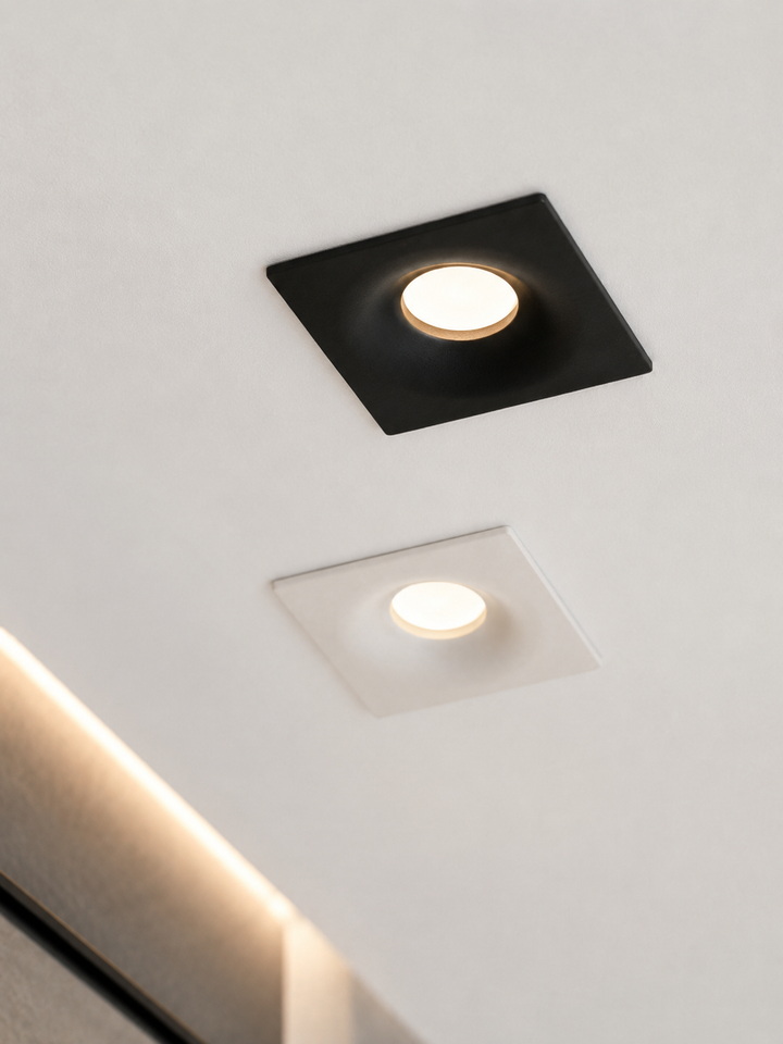 Minimal Square Recessed Trim