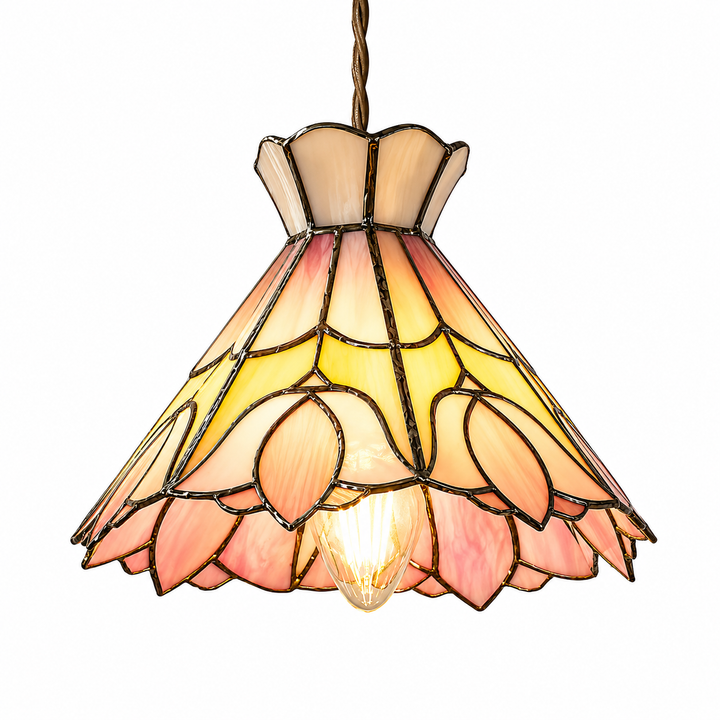 Blush Petal Tiffany Pendant
