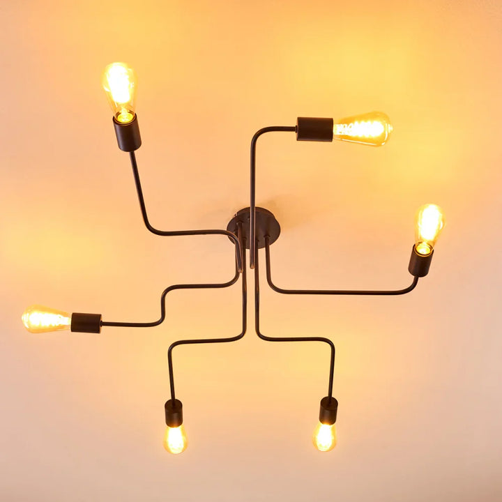 Contemporary Branch Ceiling Light