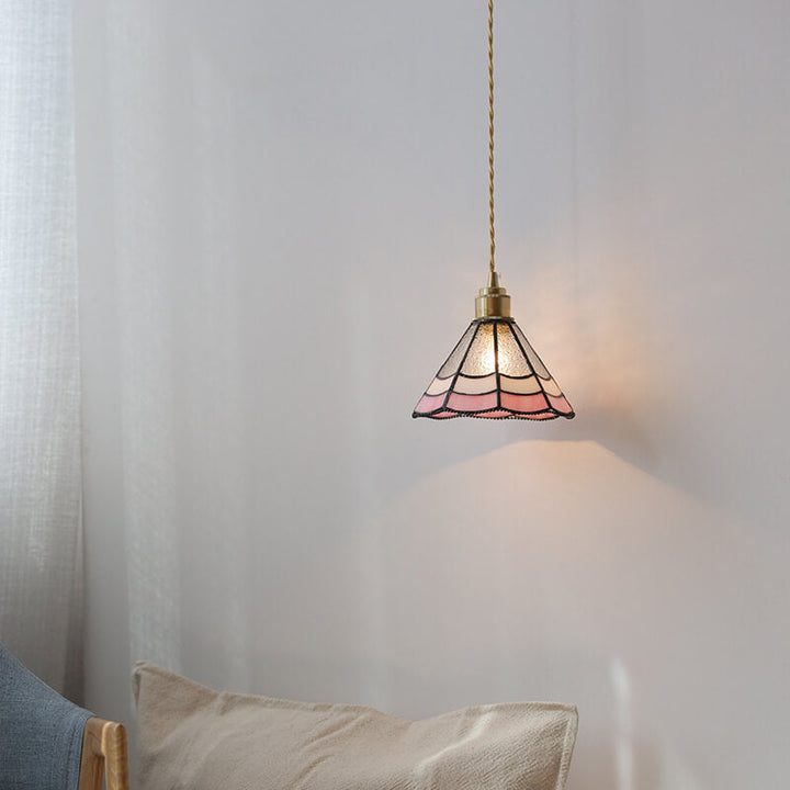 Blush Petal Tiffany Pendant