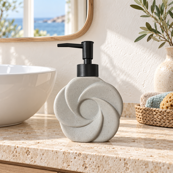 Sculptural Ceramic Soap Dispenser