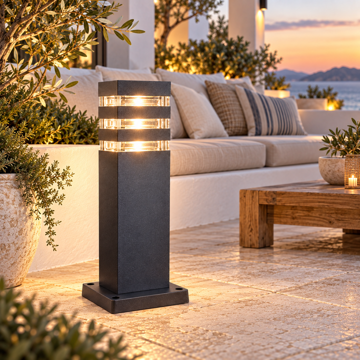 Square Outdoor Bollard