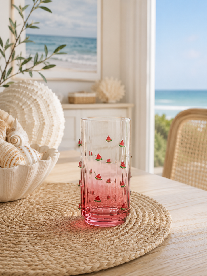 Watermelon Glass Tumbler