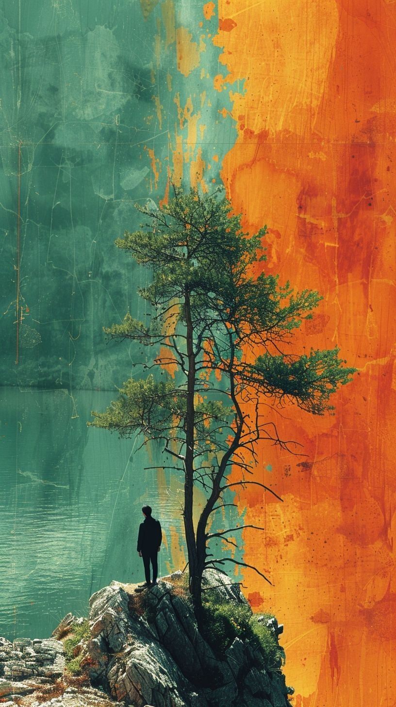 Solitary Tree Canvas