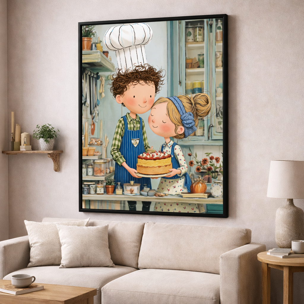 Sweet Bakers Canvas