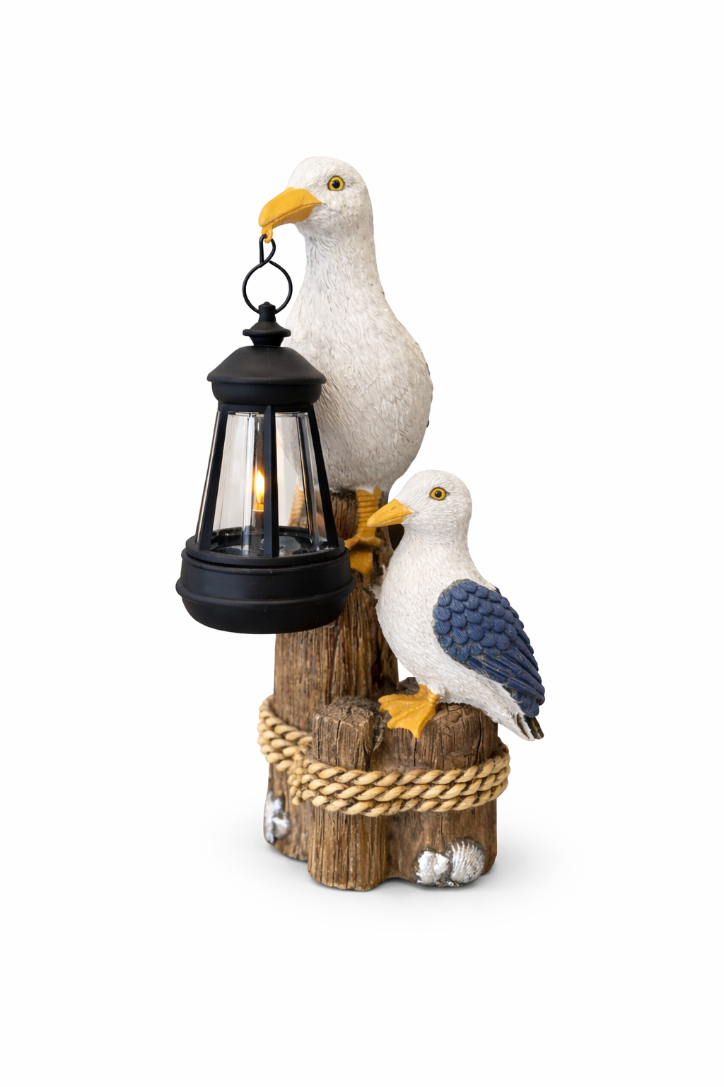 Seaside Pelican Hanging Lantern Decor
