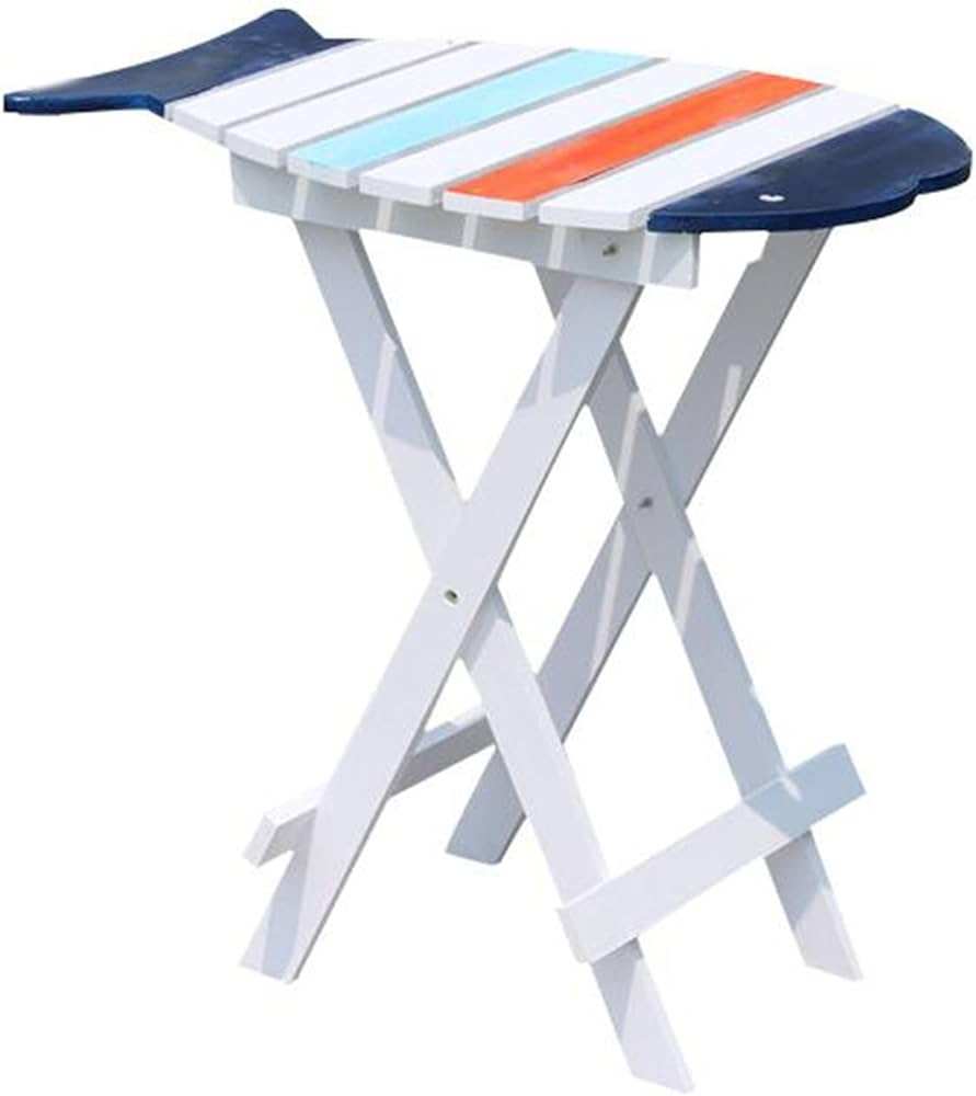 Folding Surfboard Style Wooden Table