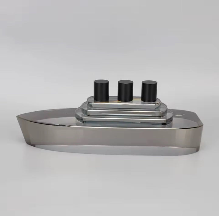 Modern Metallic Ship Decor