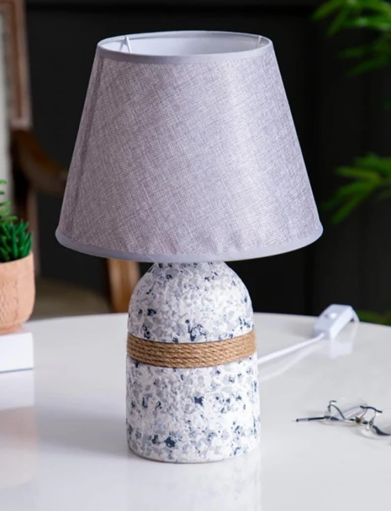 Stone Base Table Lamp