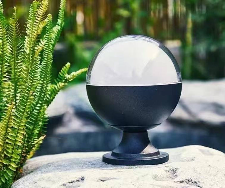 Outdoor Globe Bollard Light