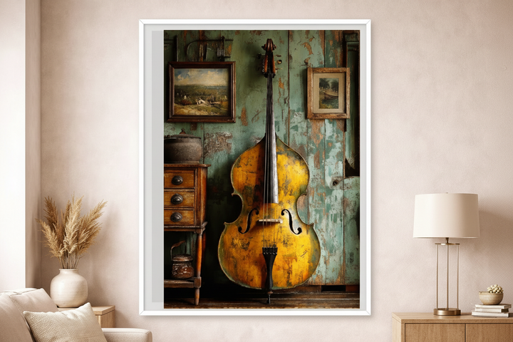 Vintage Cello Canvas