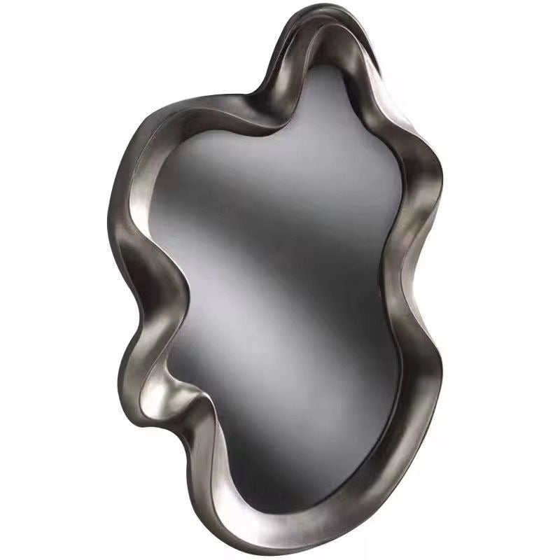 Modern Abstract Wavy Wall Mirror