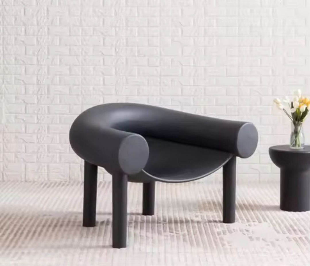 Modern Sculptural Lounge Chair