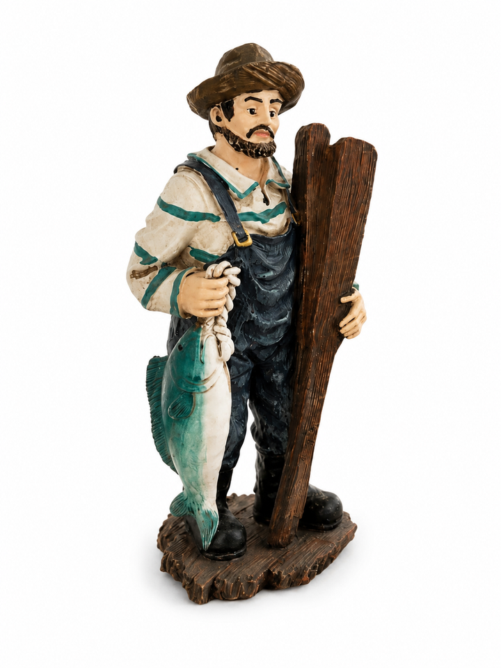 Fisherman Coastal Statue
