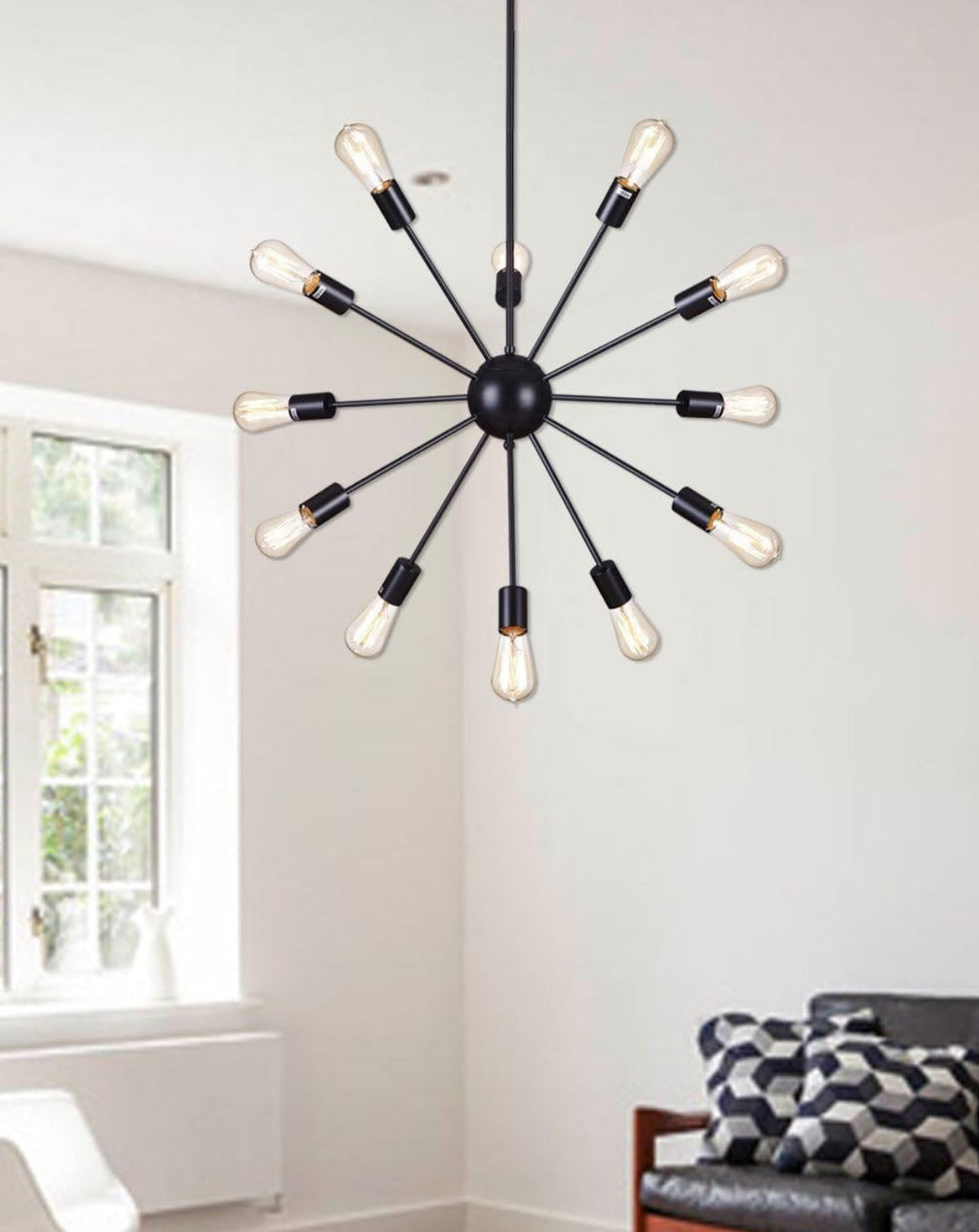 Modern Branch-Style Chandelier