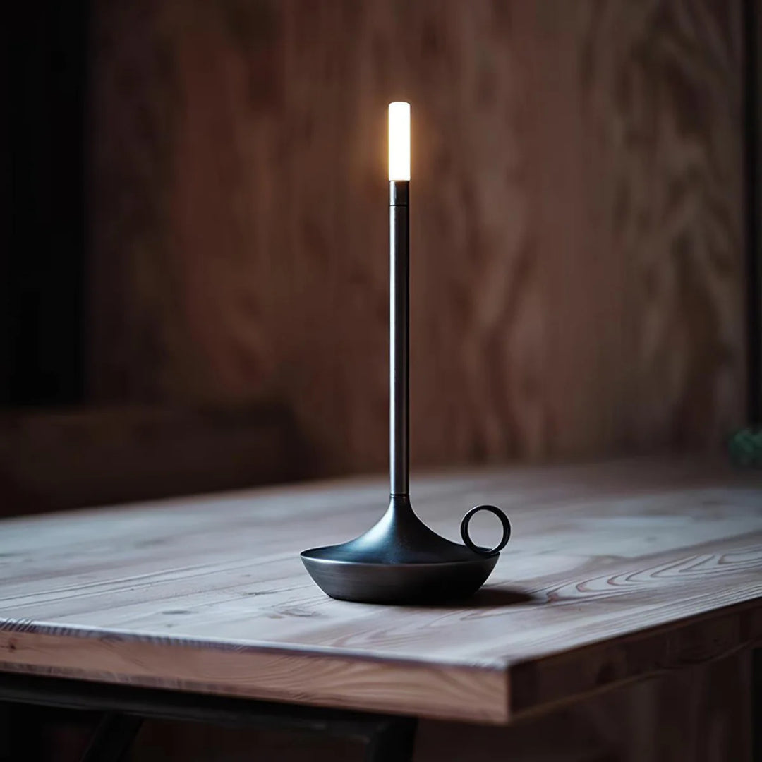 ALADDIN’s Rechargeable Black Table Lamp
