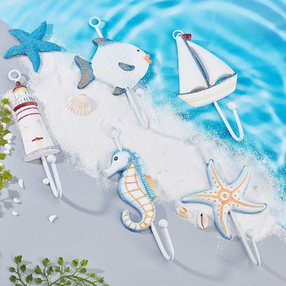 Nautical Wall Hooks Set of 3