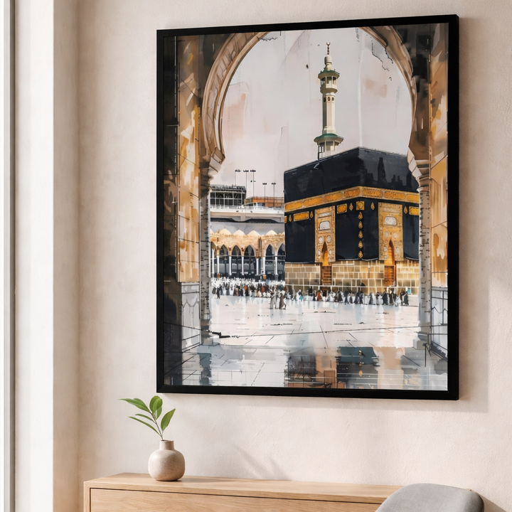 Al Kaaba Sacred Canvas Wall Art