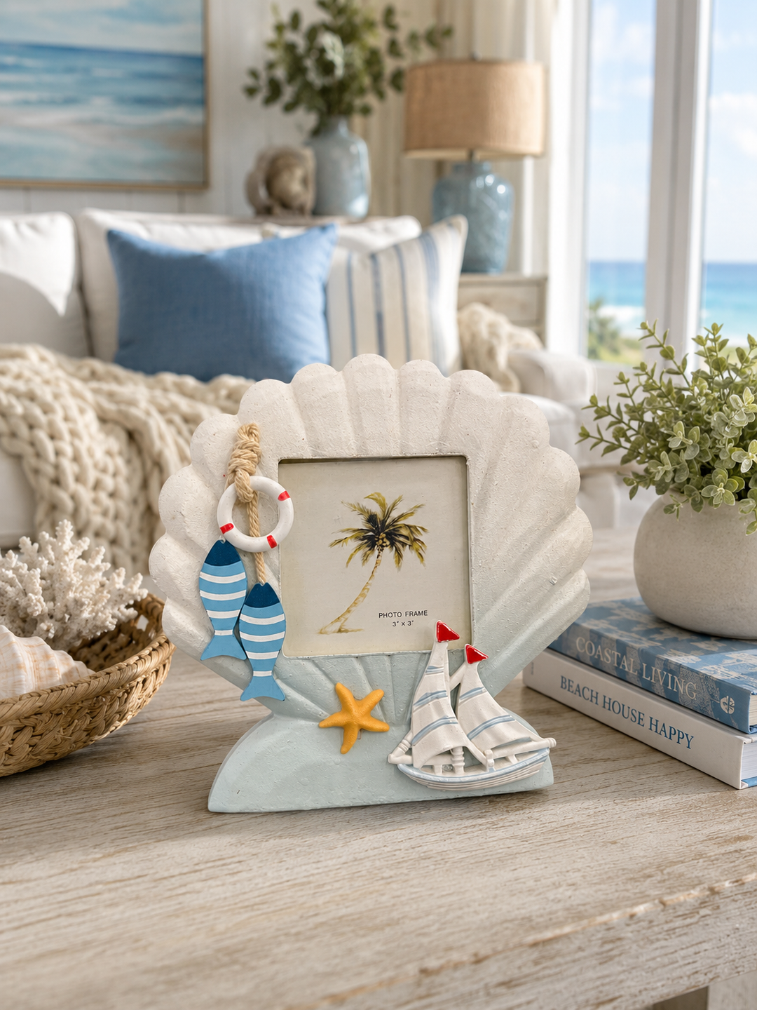 Seashell Memories Frame