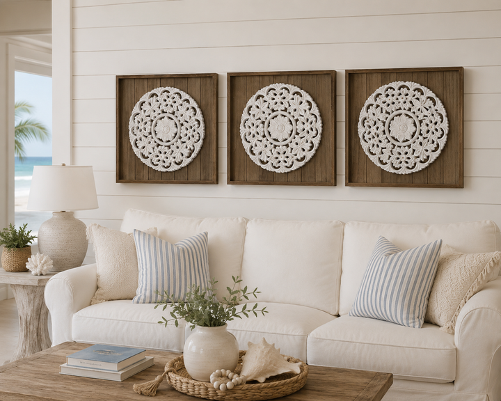 Decorative Floral Wall Art Set