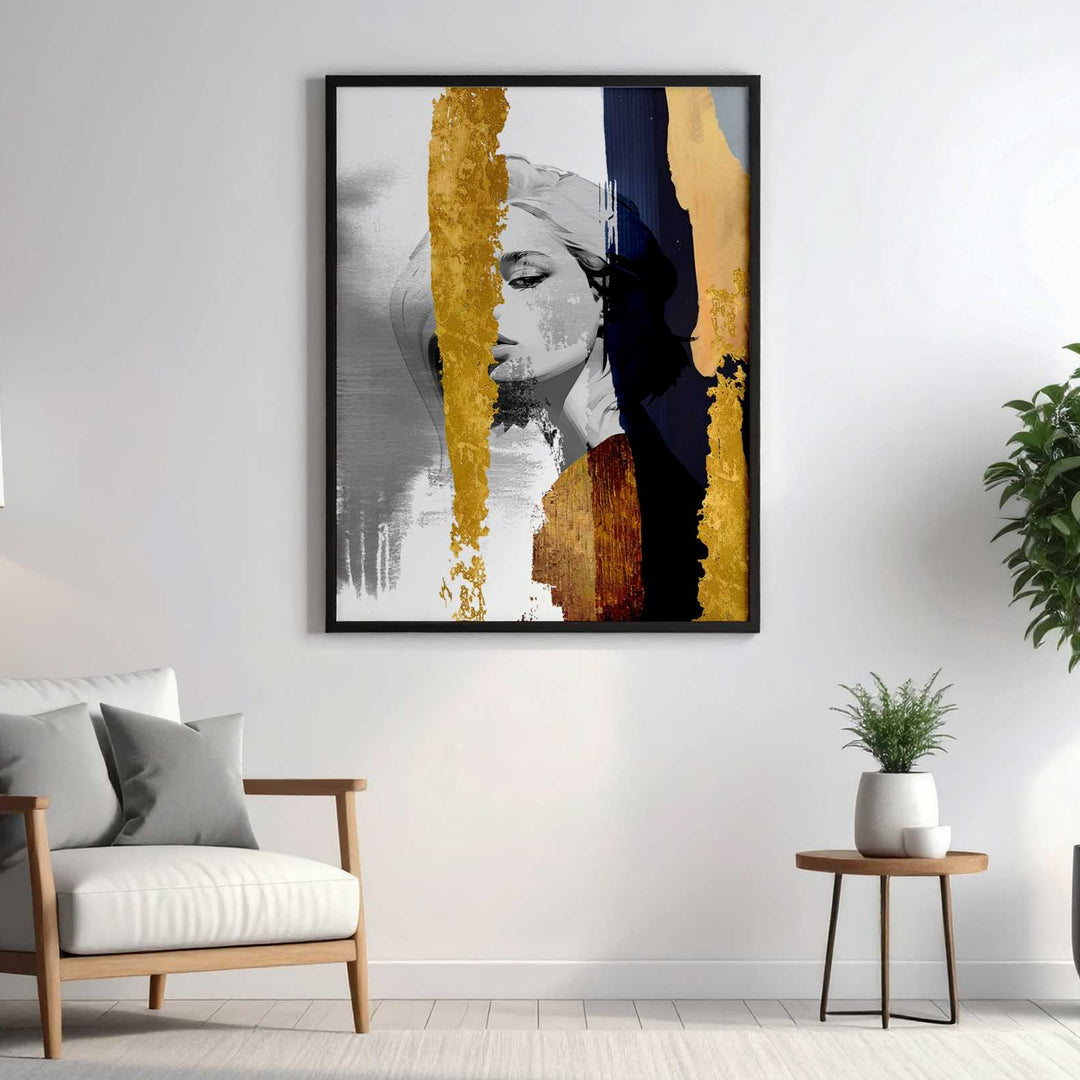 Minimal Monochrome Botanical Wall Art