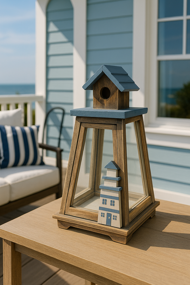 Wooden Lighthouse Lantern