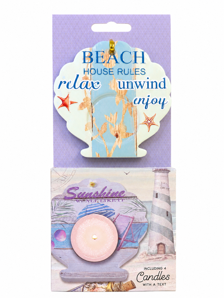 Beach Shell Tealight Holder