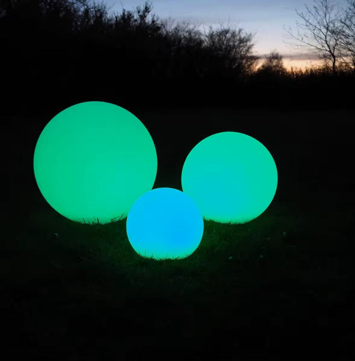 LED Rechargeable or Direct electricity Globe Lights for Patio Decor