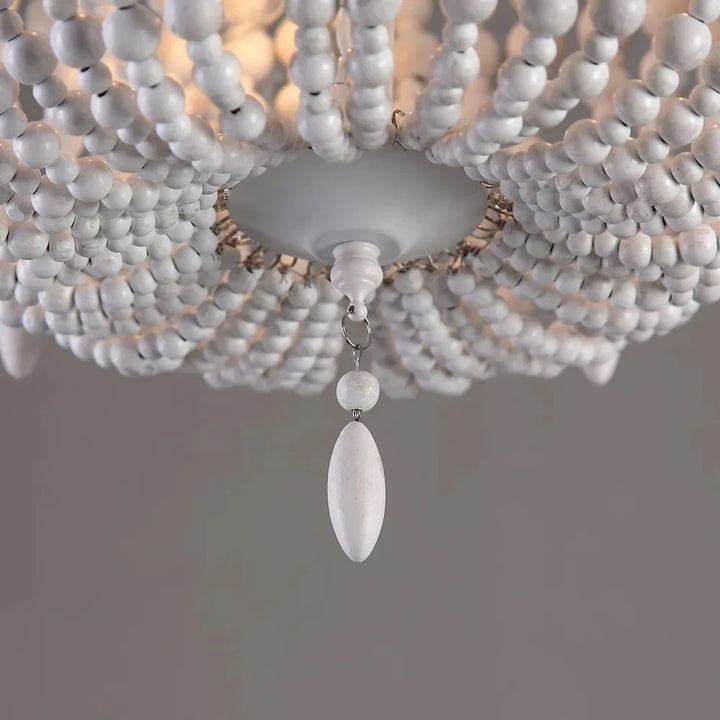 Vintage Beaded Chandelier