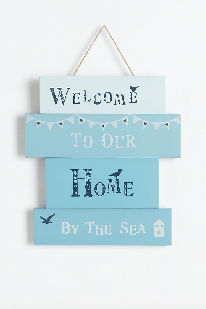 Coastal Welcome Sign