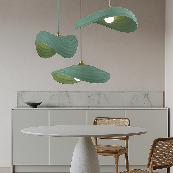Modern Sculptural Pendant Light
