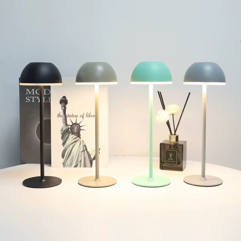 Modern Rechargeable LED Table Lamp - Touch Dimmable with USB-C Charging