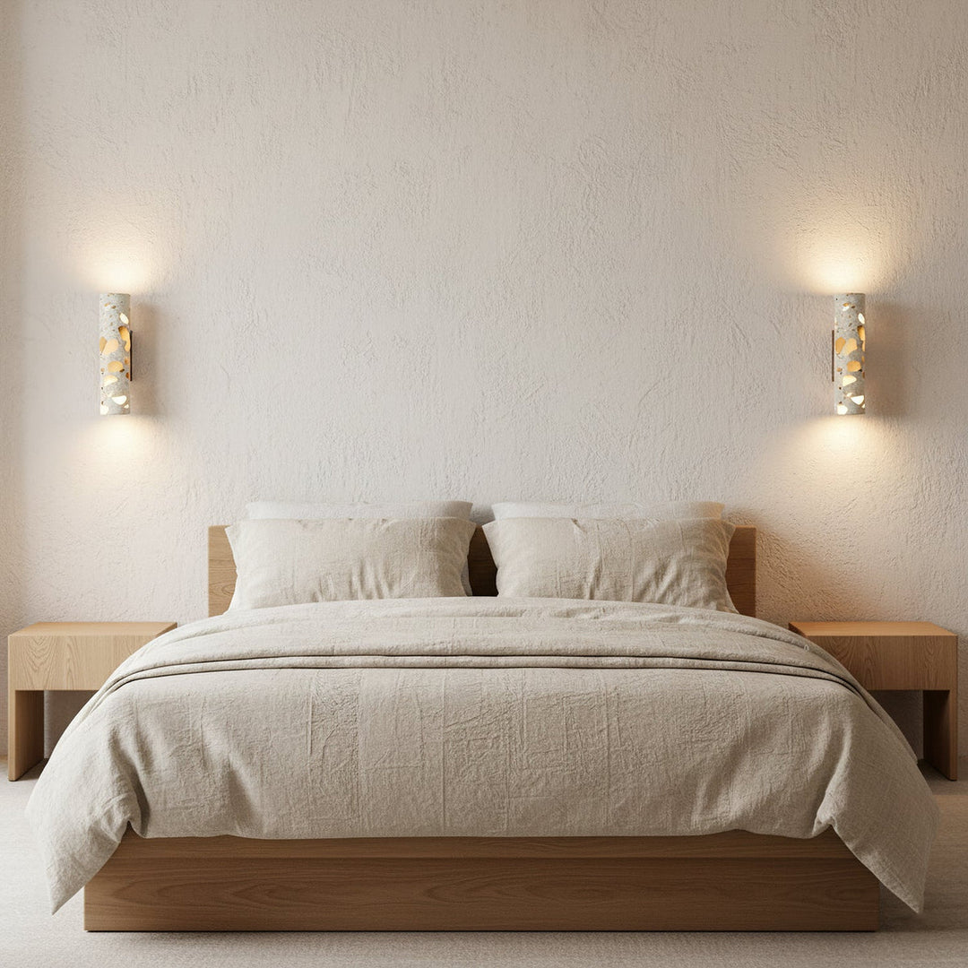 Speckled Terrazzo Wall Sconce