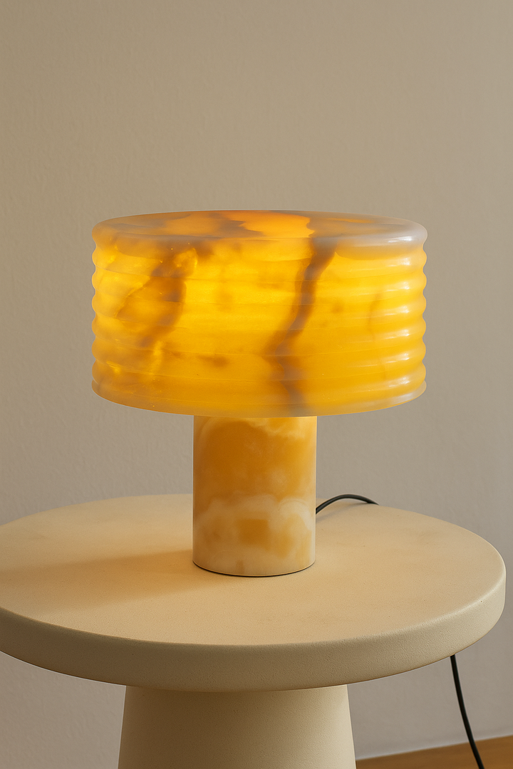 Alabaster Marble Table Lamp