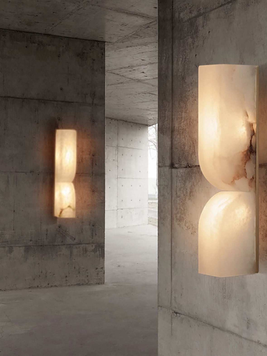Alabaster Marble Wall Sconce Light