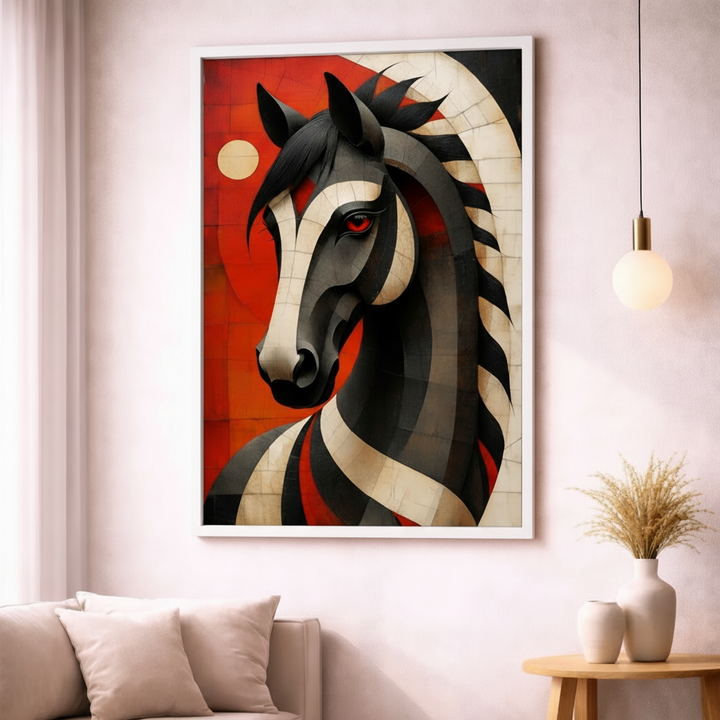 Bold Horse Portrait Canvas